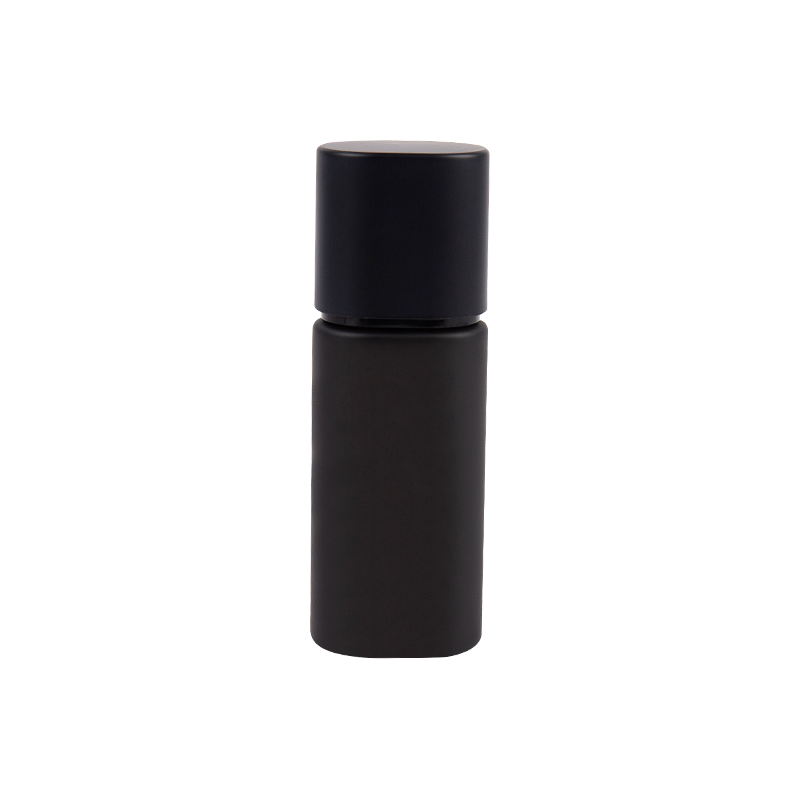 30 ml tiszta fekete kozmetikai üvegcső