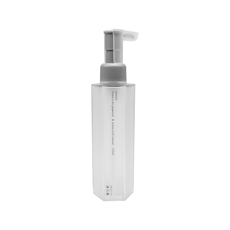 Petg 120 ml hatszögletű habzó tisztító palack