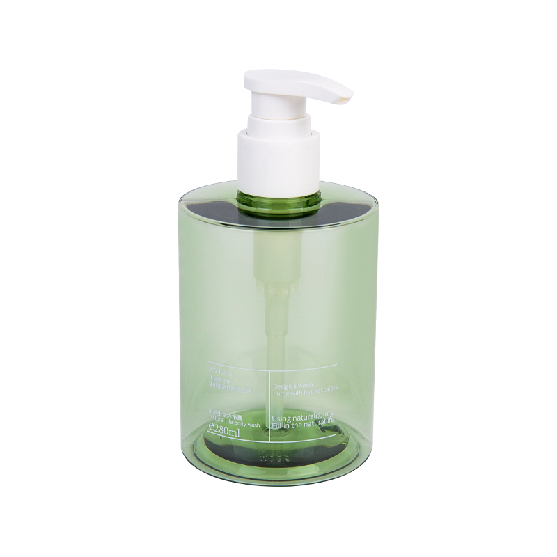 300 ml elegáns zöld petg szivattyú palack