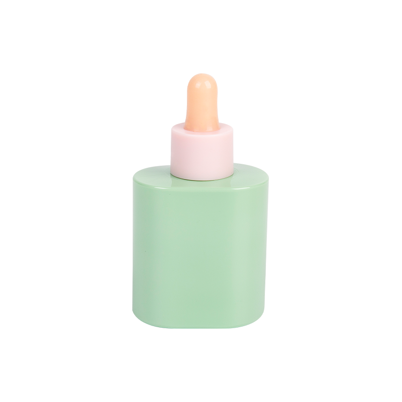 50 ml -es kisállat menta zöld szérum csepp palack pasztell őszibarack tipp
